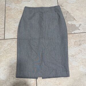 Express Gray Pencil Skirt Size 0